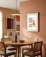 Earthy Ellipse framed in a intimate room thumbnail