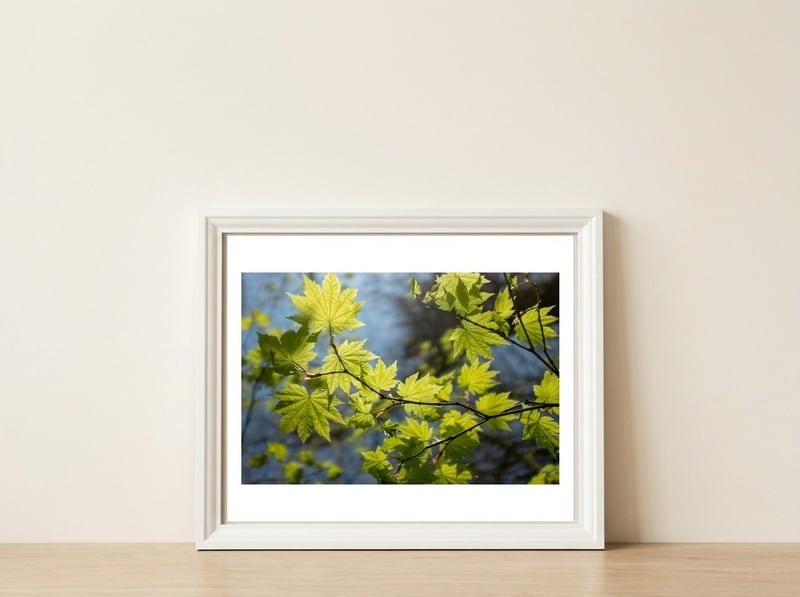 Heart Of Light — framed, leaning against the wall