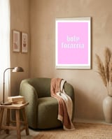 Holy Focaccia framed in a tender room thumbnail
