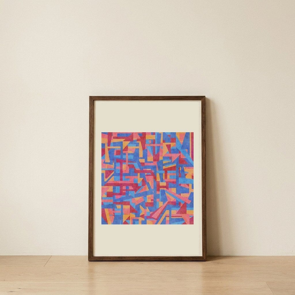 Craze — framed, leaning against the wall