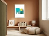 Explore, dream, discover framed in a gentle room thumbnail