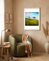 Uphill, Backwards framed in a tender room thumbnail