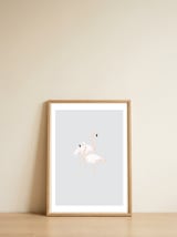Flamingo — framed, leaning against the wall thumbnail