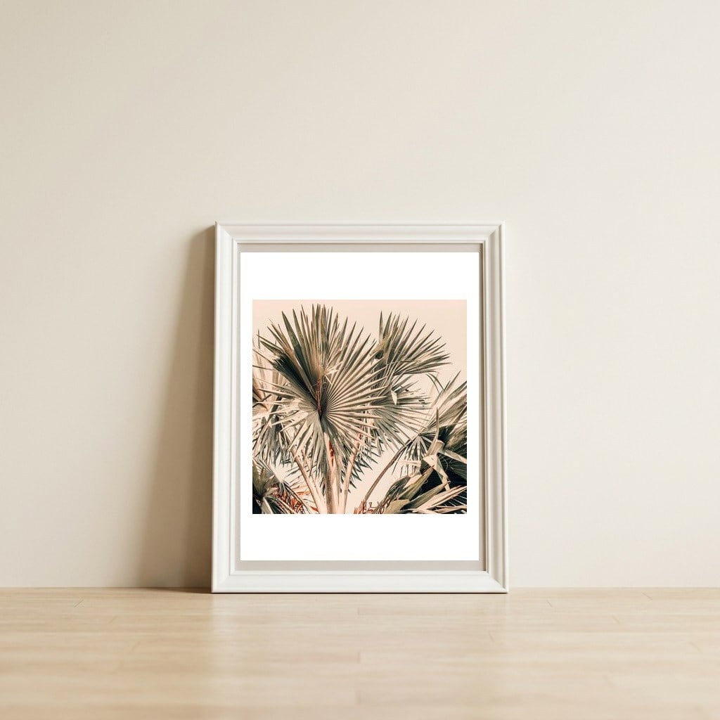 Morning Star — framed, leaning against the wall