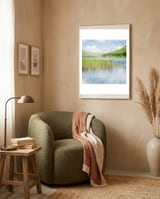 Whispers On The Water framed in a tender room thumbnail