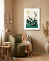 Slice & Dice - Treasure framed in a tender room thumbnail