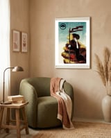 Slice & Dice - Invisibility framed in a tender room thumbnail