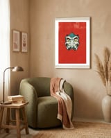 Slice & Dice - Tiebraker framed in a tender room thumbnail