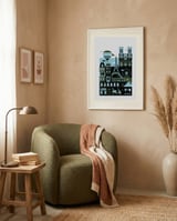 Paris framed in a tender room thumbnail