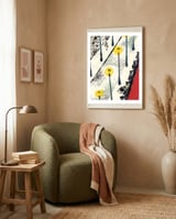 White Nights #2 framed in a tender room thumbnail