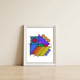 Accelerator — framed, leaning against the wall thumbnail