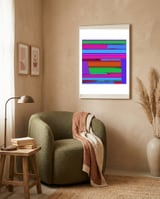 Linear Echo 2 framed in a tender room thumbnail