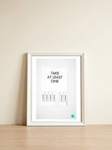 Chances — framed, leaning against the wall thumbnail