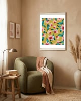 Floral Aura framed in a tender room thumbnail