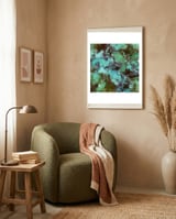 Organic Decay framed in a tender room thumbnail