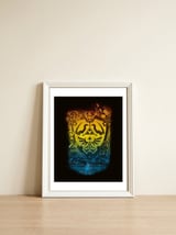 Garden Of Wisdom — framed, leaning against the wall thumbnail