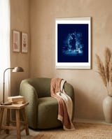 Space Cowboy framed in a tender room thumbnail