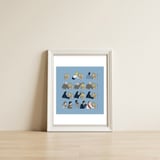 Don't Panic — framed, leaning against the wall thumbnail