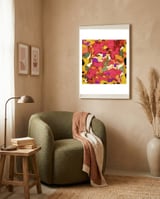 Jigsaw framed in a tender room thumbnail