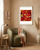 Deep Depth Heat framed in a tender room thumbnail