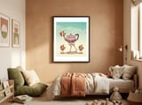 Teapostrish Family framed in a playful room thumbnail