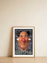 Maotse Took My Art — framed, leaning against the wall thumbnail
