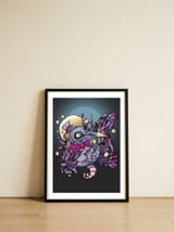 Party with the Crows — framed, leaning against the wall thumbnail