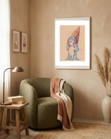 Ice Cream Gluttony framed in a tender room thumbnail