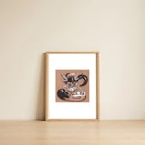 Fly — framed, leaning against the wall thumbnail
