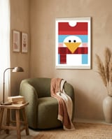 GEO Penguin framed in a tender room thumbnail