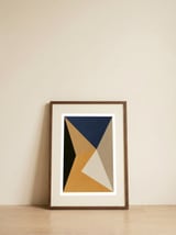 Minimal and Neutral Design n81 — framed, leaning against the wall thumbnail