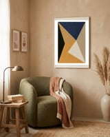 Minimal and Neutral Design n81 framed in a tender room thumbnail