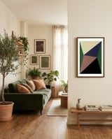 Minimal and Neutral Design n83 framed in a grounding room thumbnail