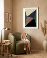 Minimal and Neutral Design n83 framed in a tender room thumbnail