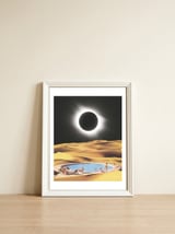 Desert Eclipse — framed, leaning against the wall thumbnail