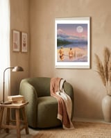 Moon Ritual framed in a tender room thumbnail