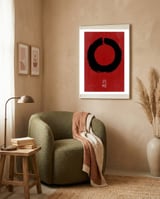 ENSO IN JAPAN framed in a tender room thumbnail