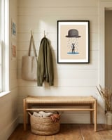 Rainy framed in a relaxed room thumbnail