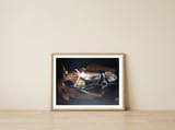 Magestic  — framed, leaning against the wall thumbnail