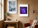 Soft Blue Shatter framed in a focused room thumbnail