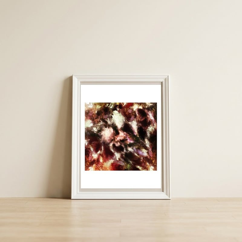 Anatomy — framed, leaning against the wall