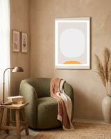 Finn Juhl's table framed in a tender room thumbnail