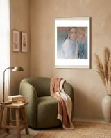 The Delicacies of the Feminine  framed in a tender room thumbnail