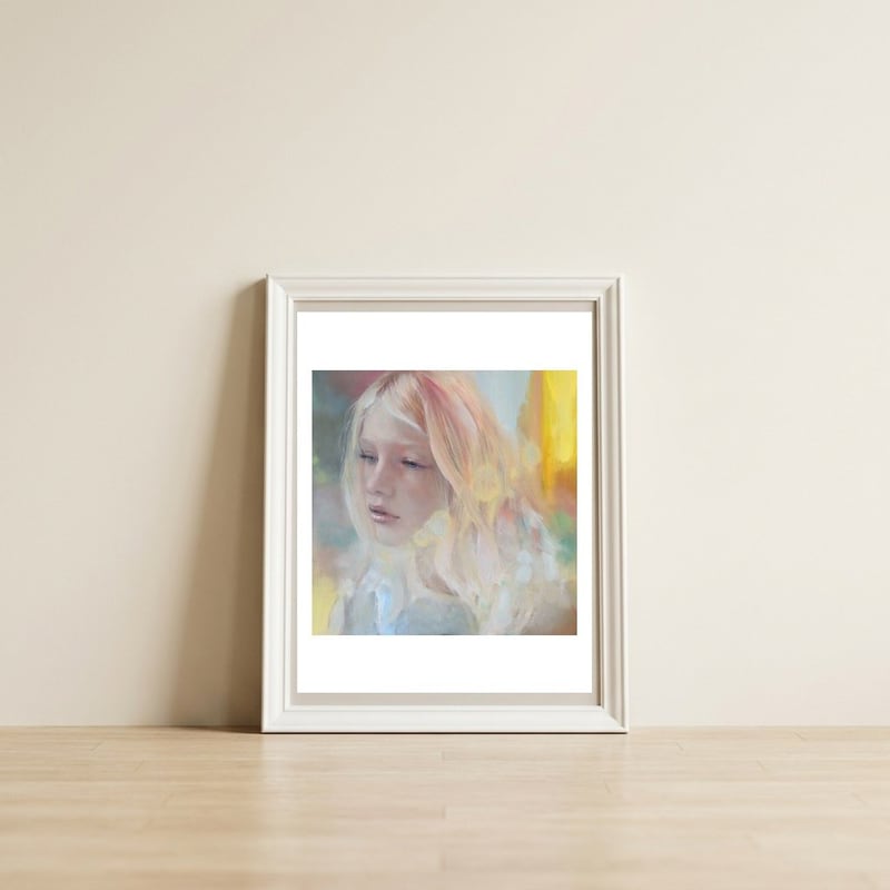 Arbitrary Dreams — framed, leaning against the wall