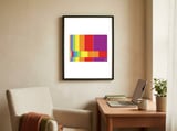 Fibonacci Bars framed in a focused room thumbnail