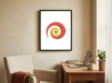 Firebird spiral framed in a focused room thumbnail