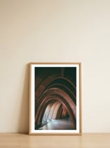 Archways in La Pedrera — framed, leaning against the wall thumbnail