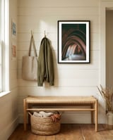 Archways in La Pedrera framed in a relaxed room thumbnail