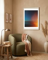 Firelight by the dock framed in a tender room thumbnail