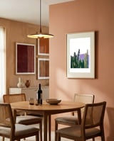 Desert cactus framed in a intimate room thumbnail